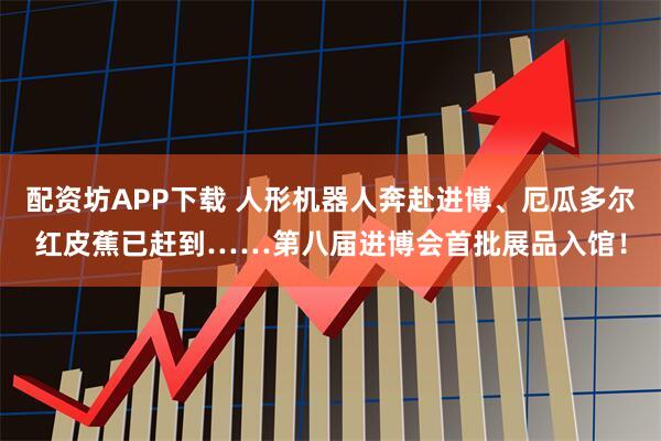 配资坊APP下载 人形机器人奔赴进博、厄瓜多尔红皮蕉已赶到……第八届进博会首批展品入馆！